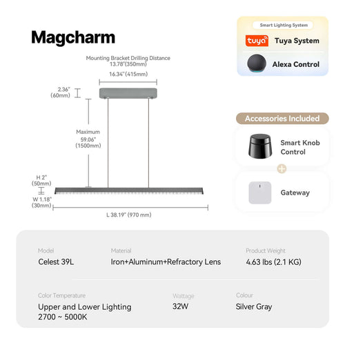 Celest Linear Suspension