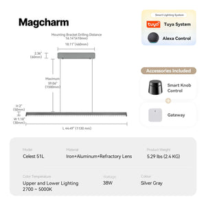 Celest Linear Suspension
