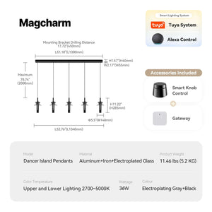 Dancer Island Pendants