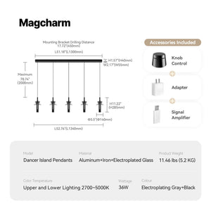 Dancer Island Pendants