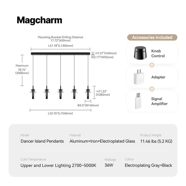 Dancer Island Pendants