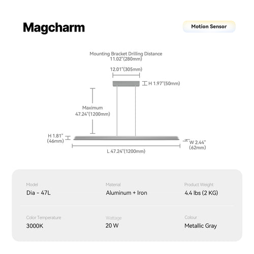 Dia Linear Suspension