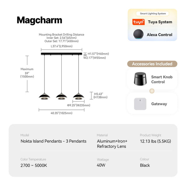 Nokta Island Pendants