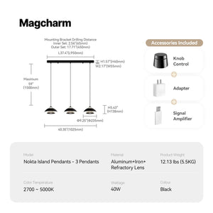 Nokta Island Pendants