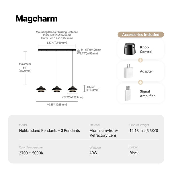 Nokta Island Pendants