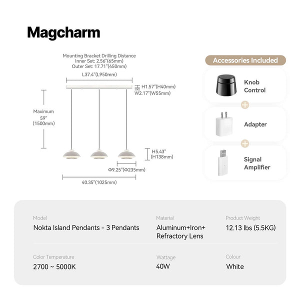 Nokta Island Pendants
