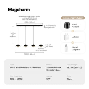Nokta Island Pendants