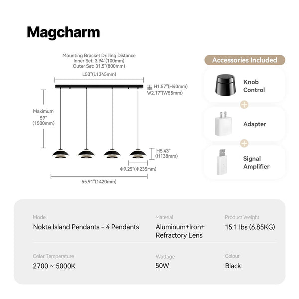 Nokta Island Pendants