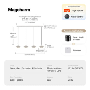 Nokta Island Pendants