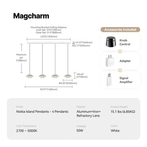Nokta Island Pendants