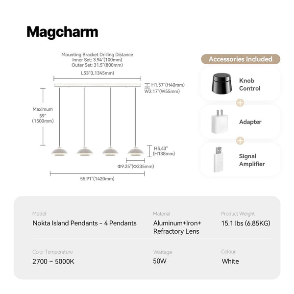 Nokta Island Pendants