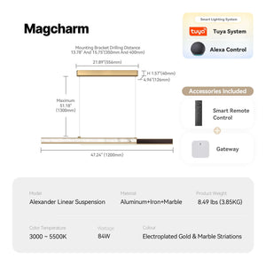Alexander Linear Suspension
