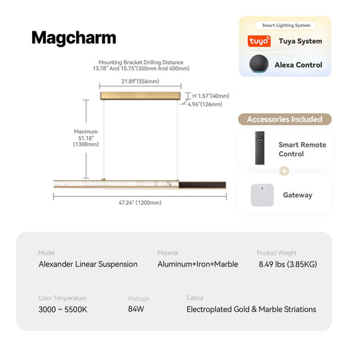 Alexander Linear Suspension