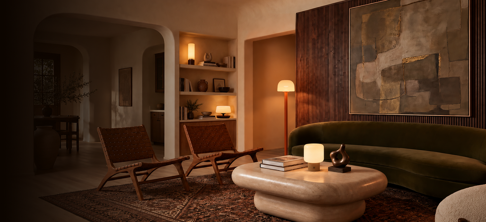 Table & Floor Lamp