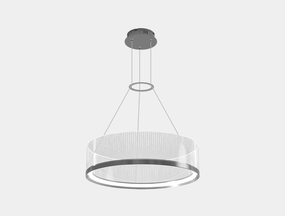 Yarn Chandelier