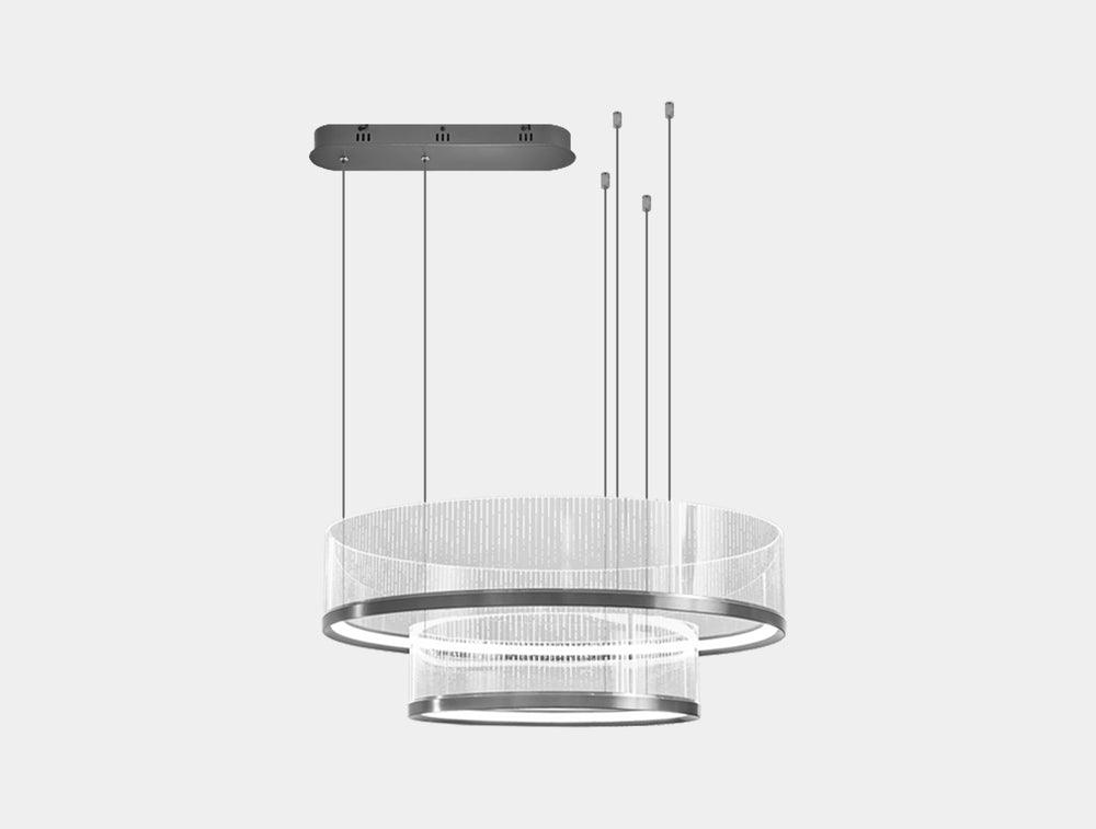 Yarn Chandelier