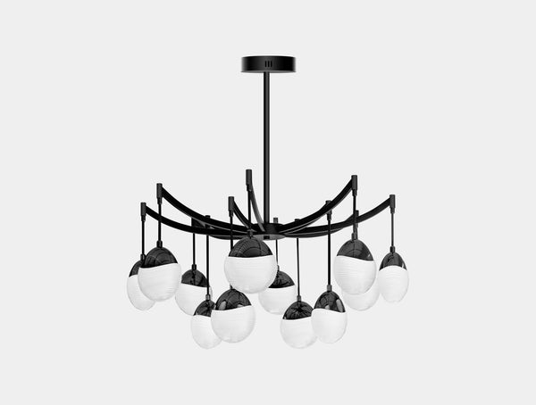 Lunar Pearl Chandelier
