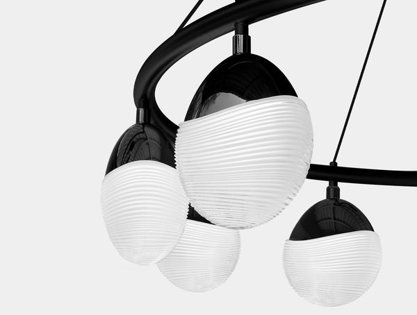 Lunar Pearl Chandelier