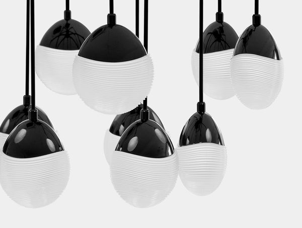 Lunar Pearl Chandelier