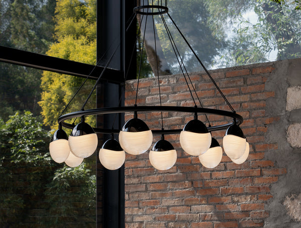 Lunar Pearl Chandelier