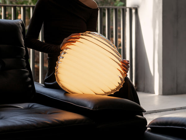 Crystal Shell Flush Mount