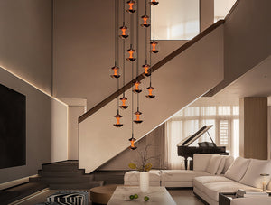 Sunset Staircase Lighting
