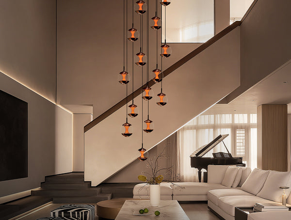 Sunset Staircase Lighting