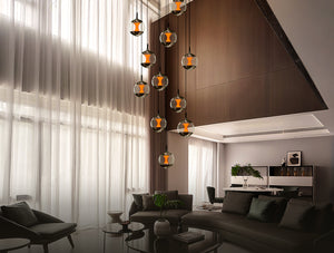 Sunset Staircase Lighting
