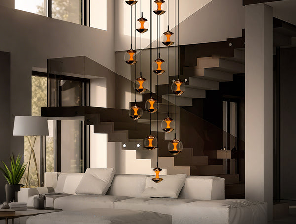 Sunset Staircase Lighting