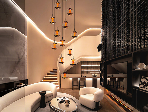 Sunset Staircase Lighting