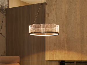 Yarn Chandelier