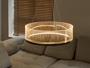 Yarn Chandelier