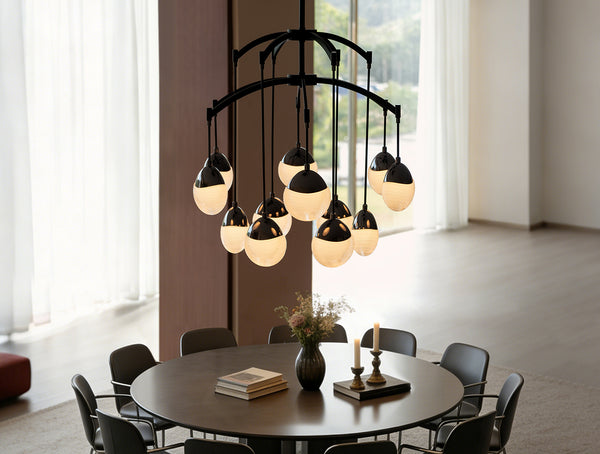 Lunar Pearl Chandelier
