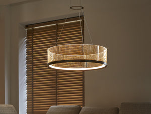 Yarn Chandelier