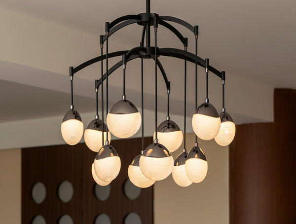 Lunar Pearl Chandelier