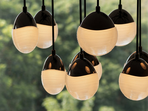 Lunar Pearl Chandelier
