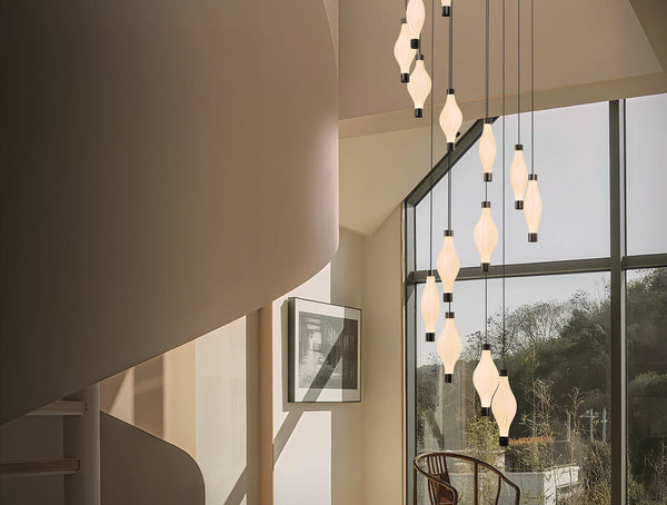 Jade Staircase Pendants