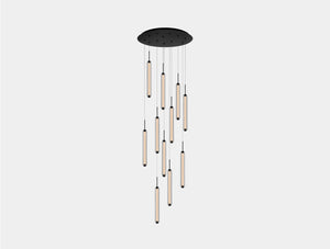 Rainfall Staircase Pendants
