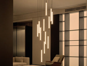 Rainfall Staircase Pendants