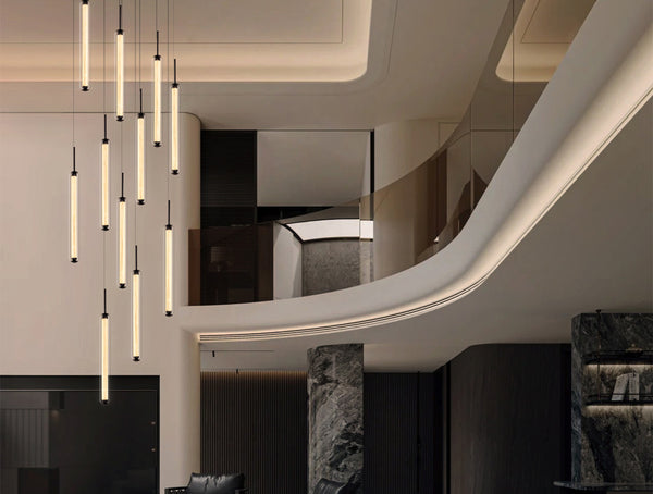 Rainfall Staircase Pendants