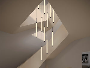 Rainfall Staircase Pendants