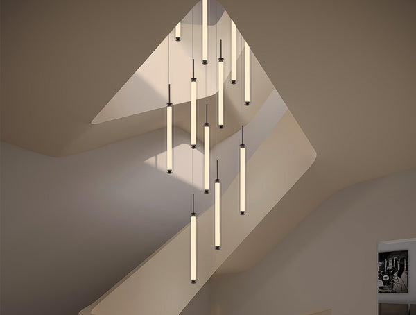 Rainfall Staircase Pendants