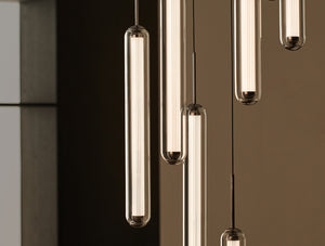Rainfall Staircase Pendants