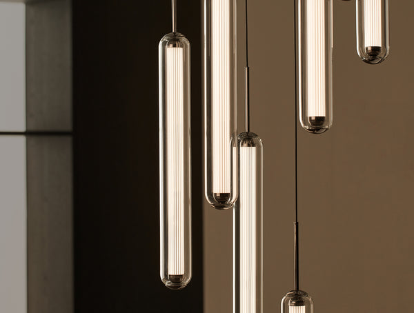Rainfall Staircase Pendants
