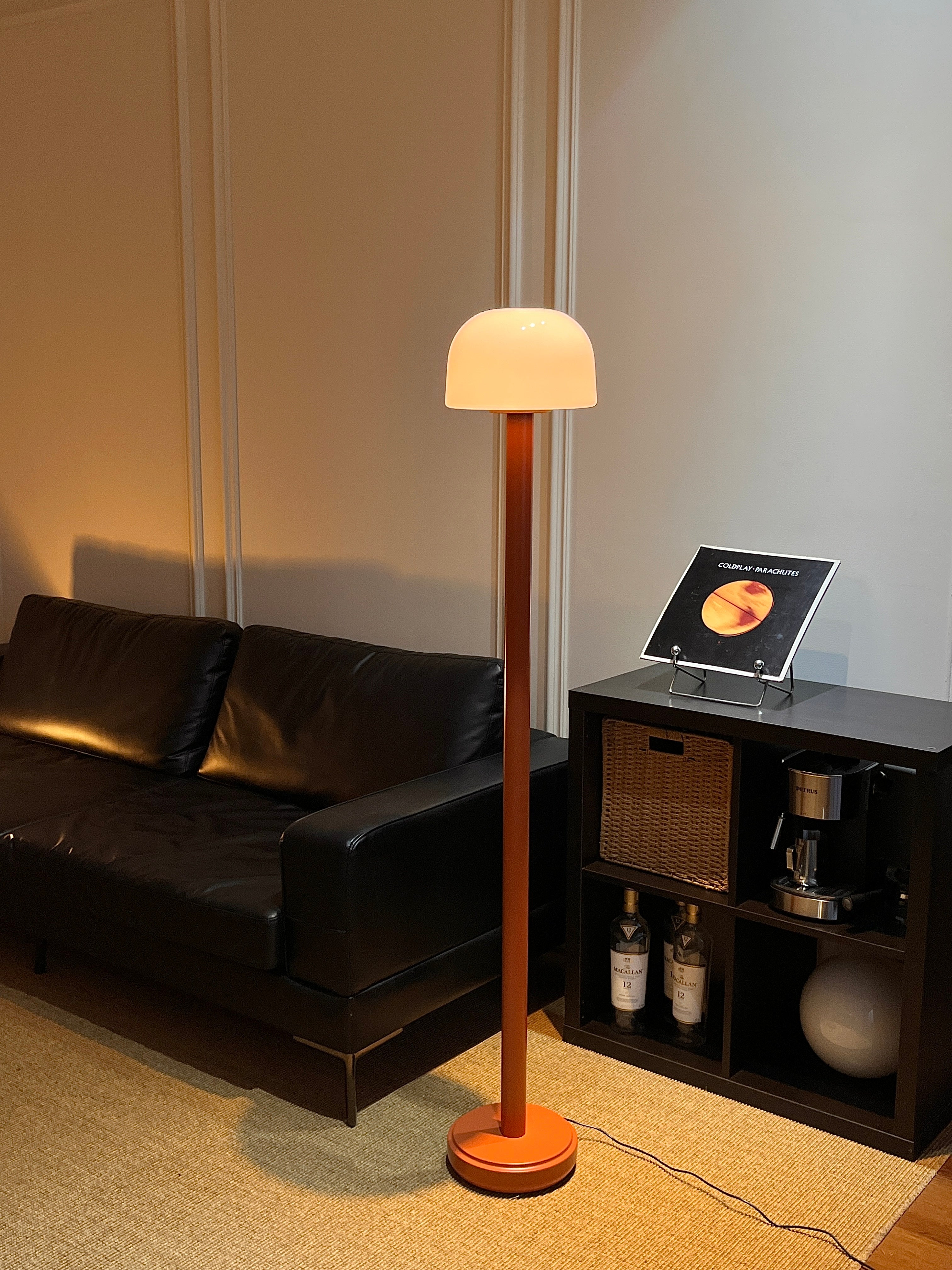 Mushroom Floor Lamp - Orange