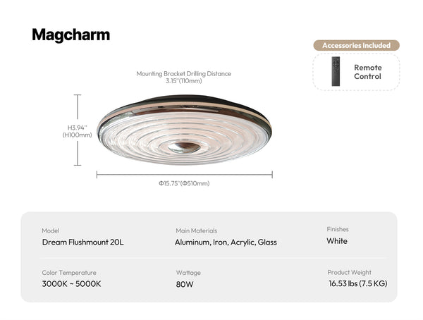 Dream Flush Mount