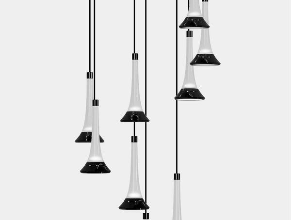Eiffel Staircase Pendants
