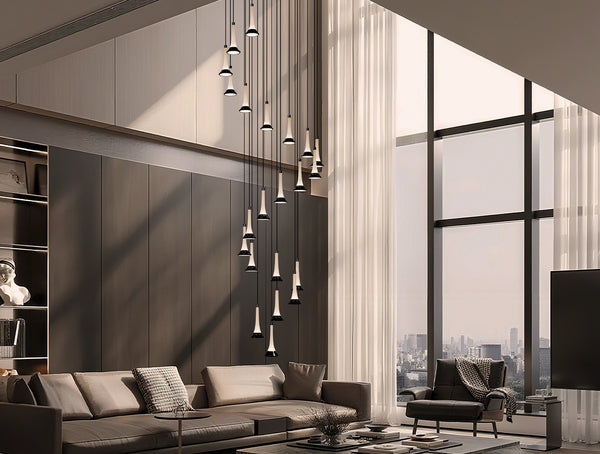 Eiffel Staircase Pendants