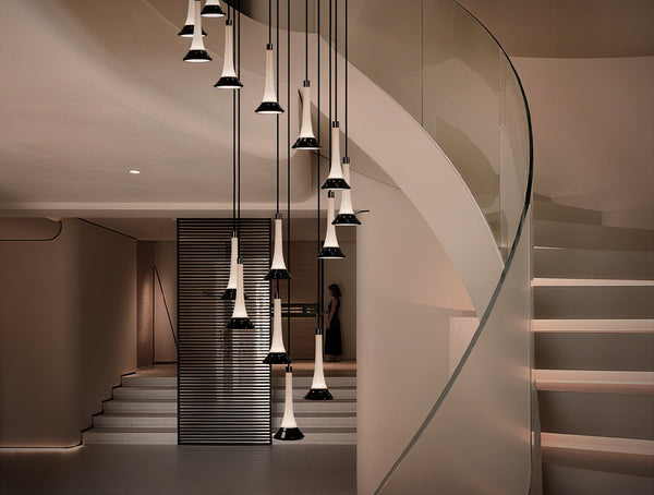 Eiffel Staircase Pendants