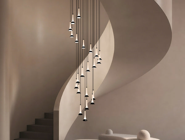 Eiffel Staircase Pendants
